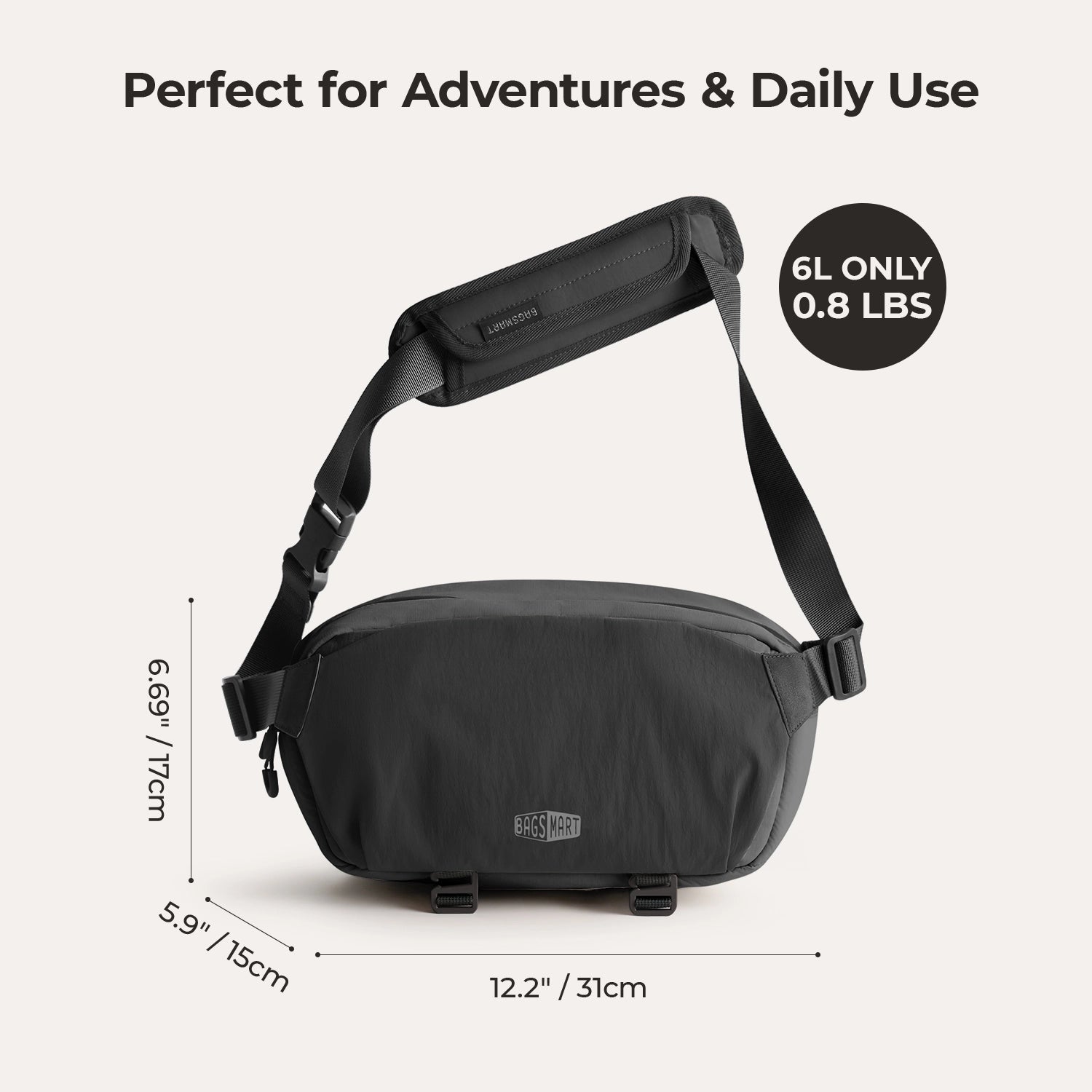 Soar 6L Camera Sling Bag with Tripod Holder