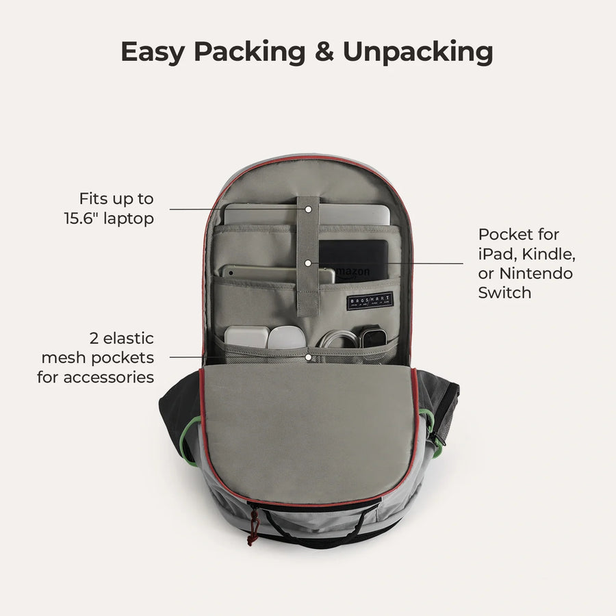 Focus 26L Upright School Laptop Backpack