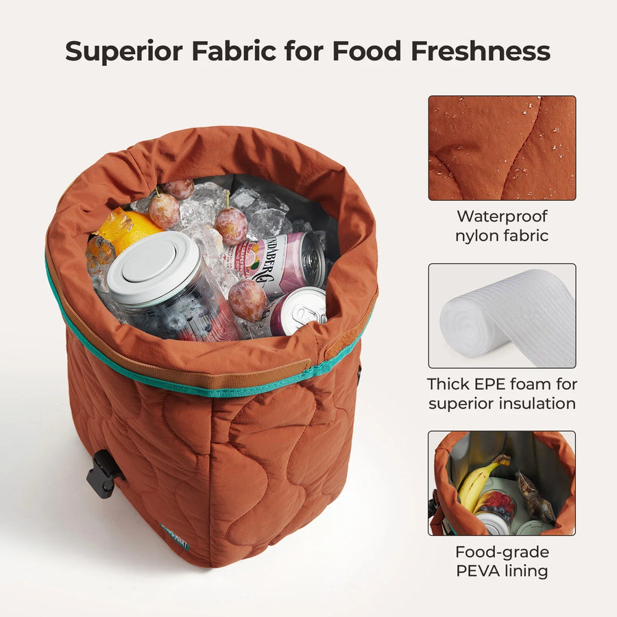 (Free Gift)Paz Roll Top Lunch Bag