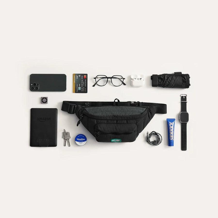 Walker 2.5L Quilted Fanny Pack - BAGSMART