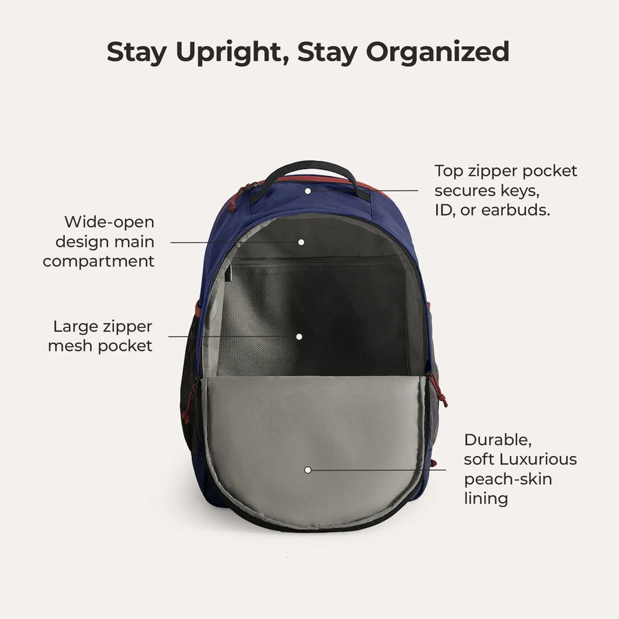 Focus 26L Upright School Laptop Backpack