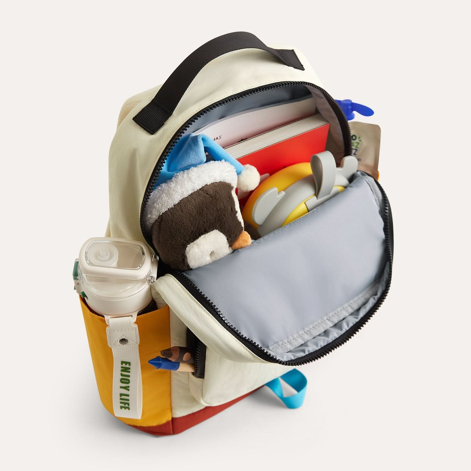 Sac à dos pour enfants Walker Featherlight Color Block 14L avec trousse 