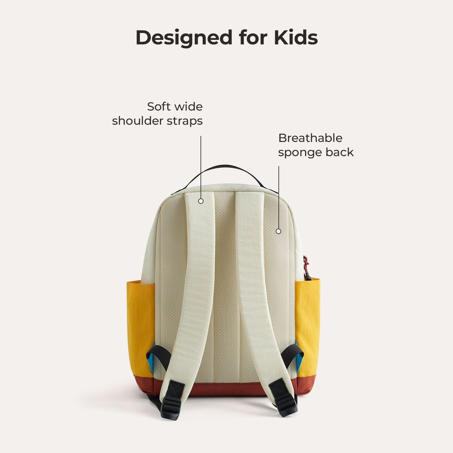 Walker 14L Featherlight Color Block Kids Backpack with Pencil Case
