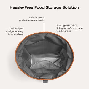 Paz Roll Top Lunch Bag