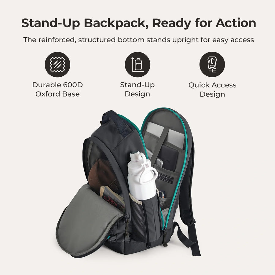 Focus 26L Upright School Laptop Backpack