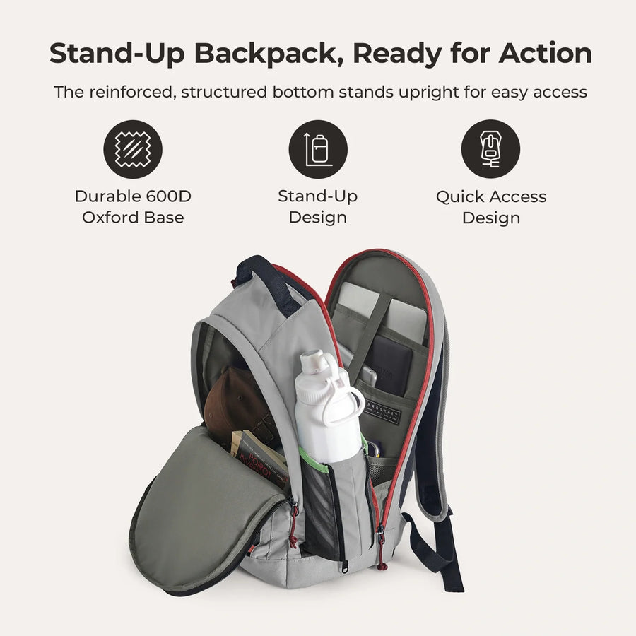 Focus 26L Upright School Laptop Backpack