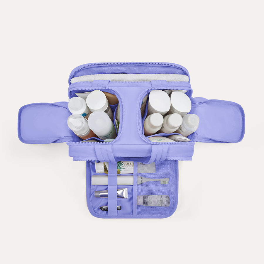 Zora Spacesaver 4-in-1 Puffy Multi-Functional Toiletry Bag