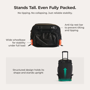 Blast 43L Roller Backpack