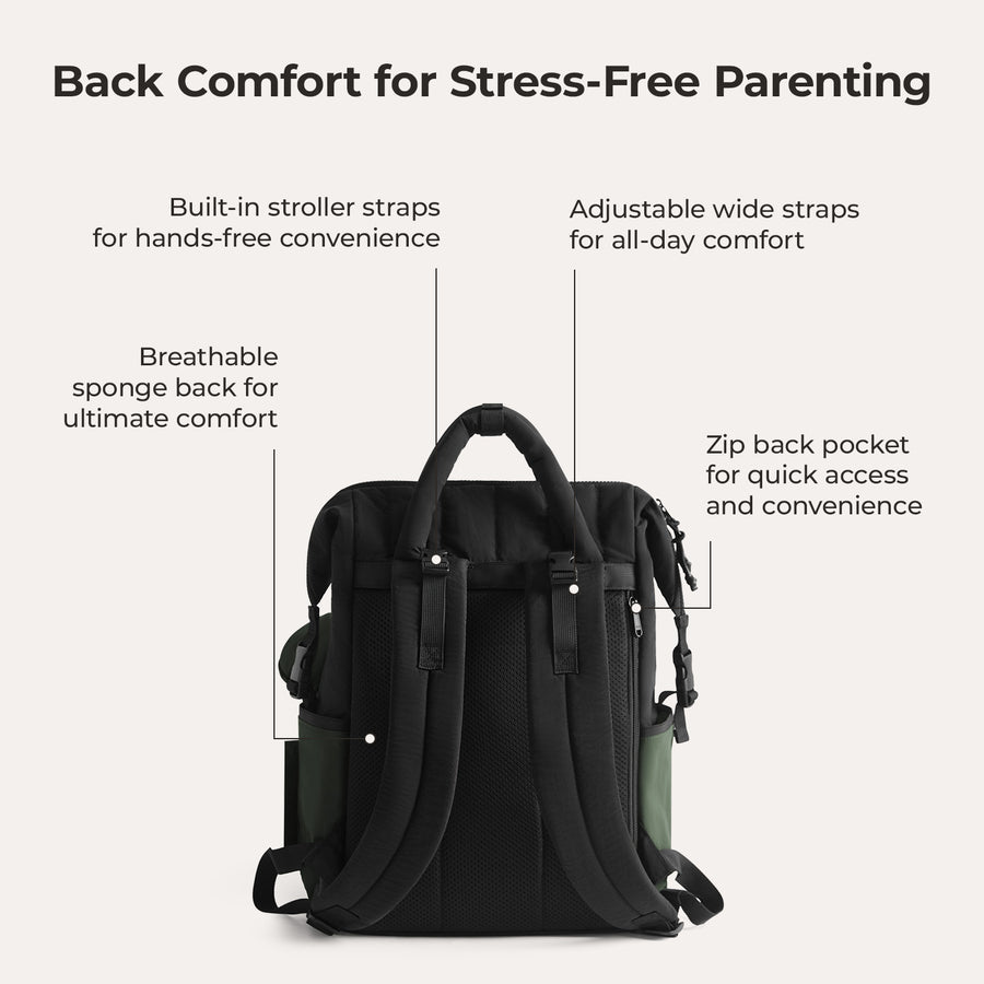 best baby backpack diaper bag​ black