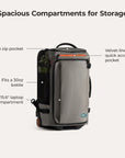 Blast 43L Roller Backpack