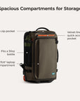 Blast 43L Roller Backpack