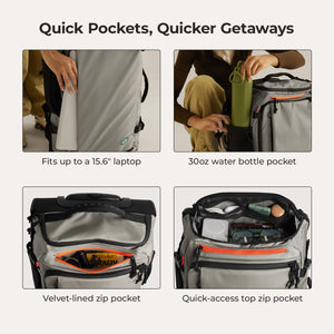 Blast 43L Roller Backpack