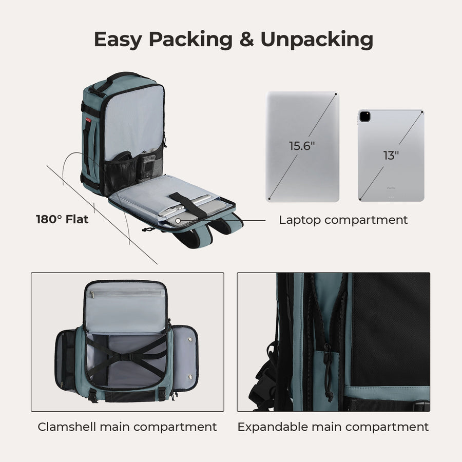 Blast Mesh Travel Backpack