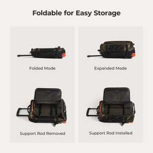 Blast 43L Roller Backpack