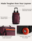 Blast 43L Roller Backpack