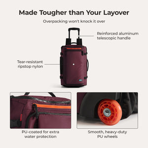 Blast 43L Roller Backpack