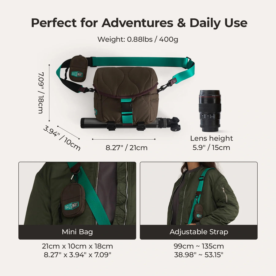 Walker 4L Featherlight Camera Sling Bag