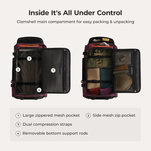 Blast 43L Roller Backpack