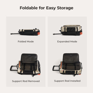 Blast 43L Roller Backpack