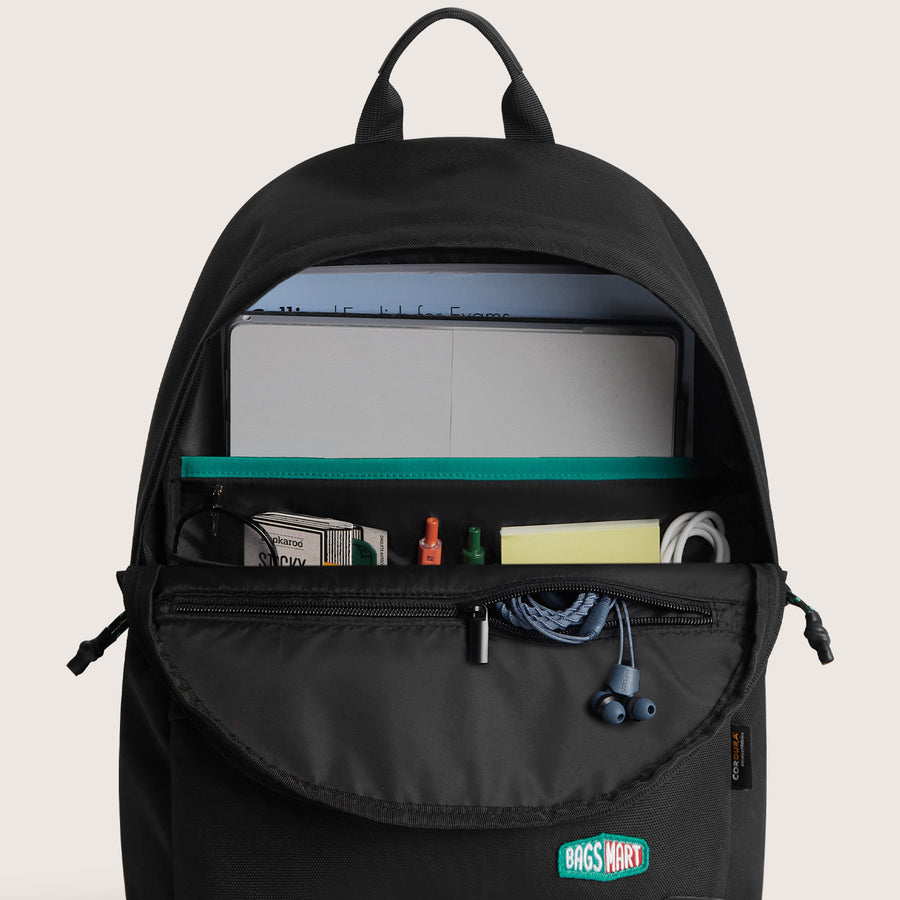 travel laptop backpack black