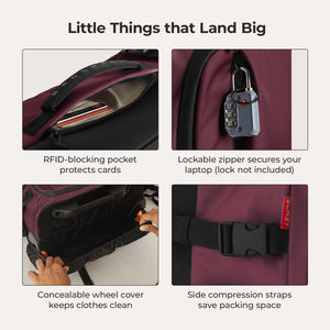 Blast 43L Roller Backpack